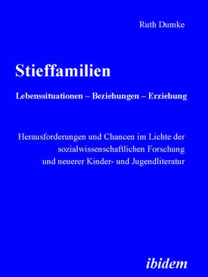 cover image of Stieffamilien. Lebenssituationen – Beziehungen – Erziehung